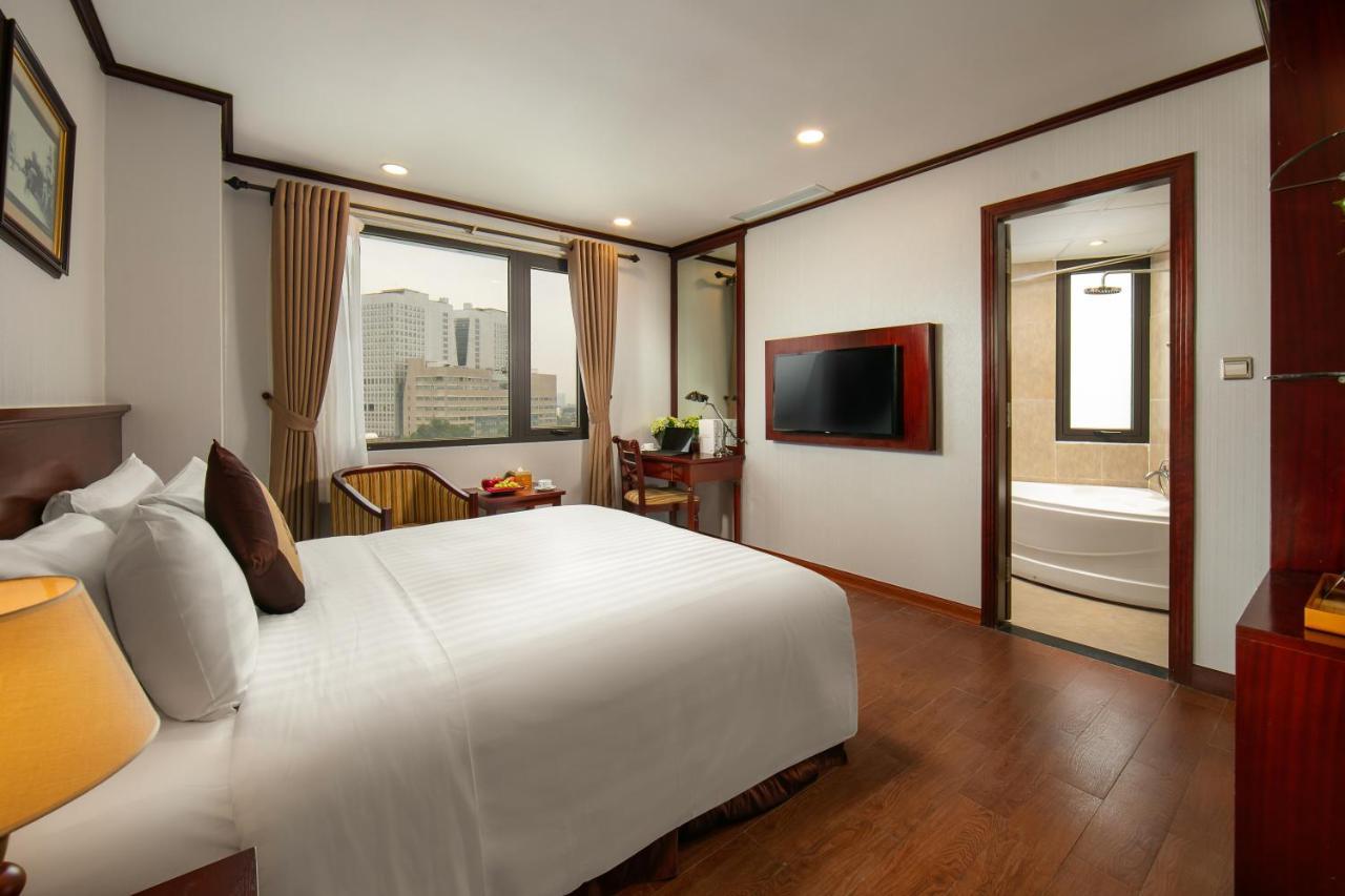 เมย์ เดอ วิลล์ เทรนดี้ โฮเทล แอนด์ สปา Hotel ฮานอย ภายนอก รูปภาพ