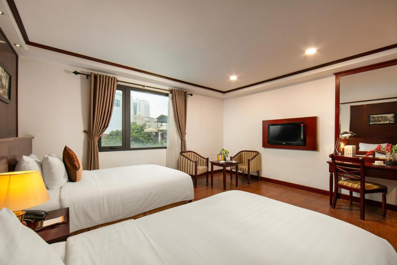 เมย์ เดอ วิลล์ เทรนดี้ โฮเทล แอนด์ สปา Hotel ฮานอย ภายนอก รูปภาพ